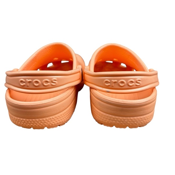 EUC CROCS Peach/Orange Clogs W7/M5 - Picture 6 of 11